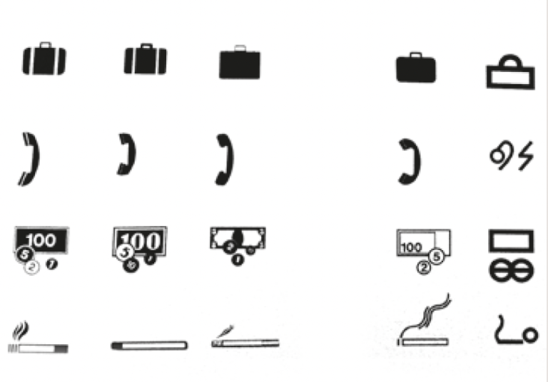 Piktogramme, Zeichen und Symbole - Otth AG - Signaletik und Beschriftung