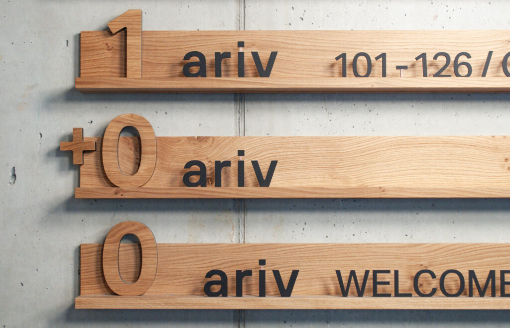 Otth AG Signaletik - ARIV Cham