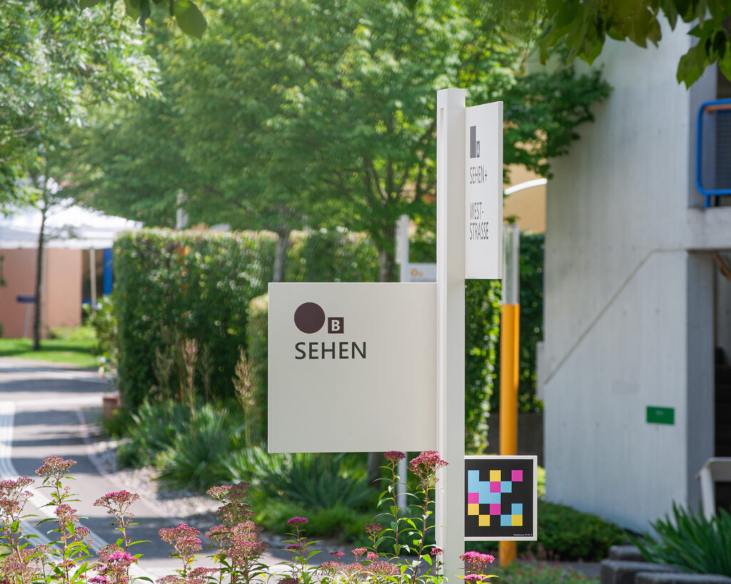 Otth AG, Signaletik für Schule Sonnenberg, Baar