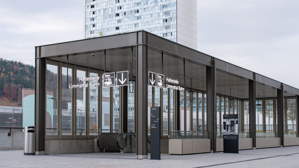 Signaletik Tivoli Garten