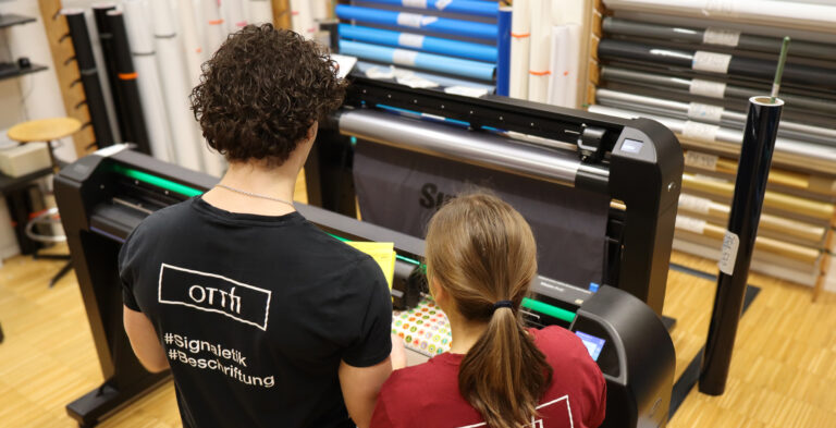 Lehrstelle bei der Otth AG - Werbetechnik