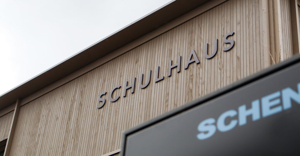 Otth AG - Signaletik Schulhaus Schenkon
